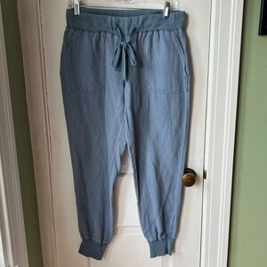 Vineyard Vines Linen Blend Women’s Blue Joggers Size XS